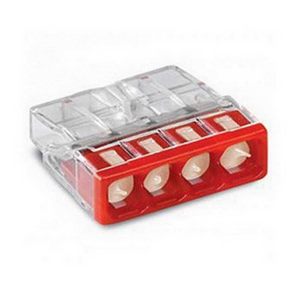 Клема швидкого монтажу WAGO 2273-244 з пастою 4х2,5 мм2 (28680515)