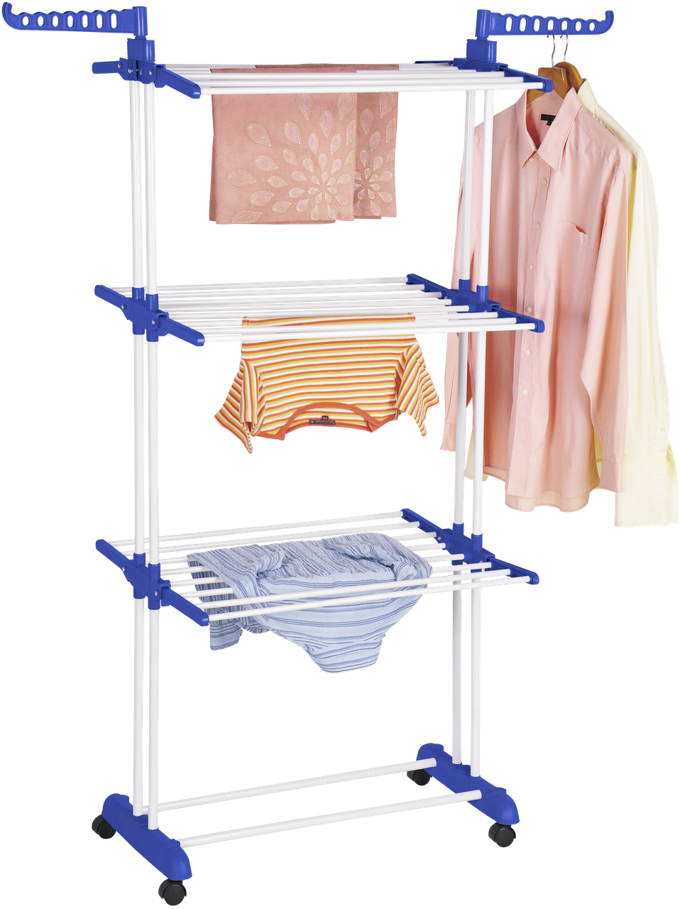 Сушилка для белья Garment Rack многофункциональная 64х178 см Белый - фото 6