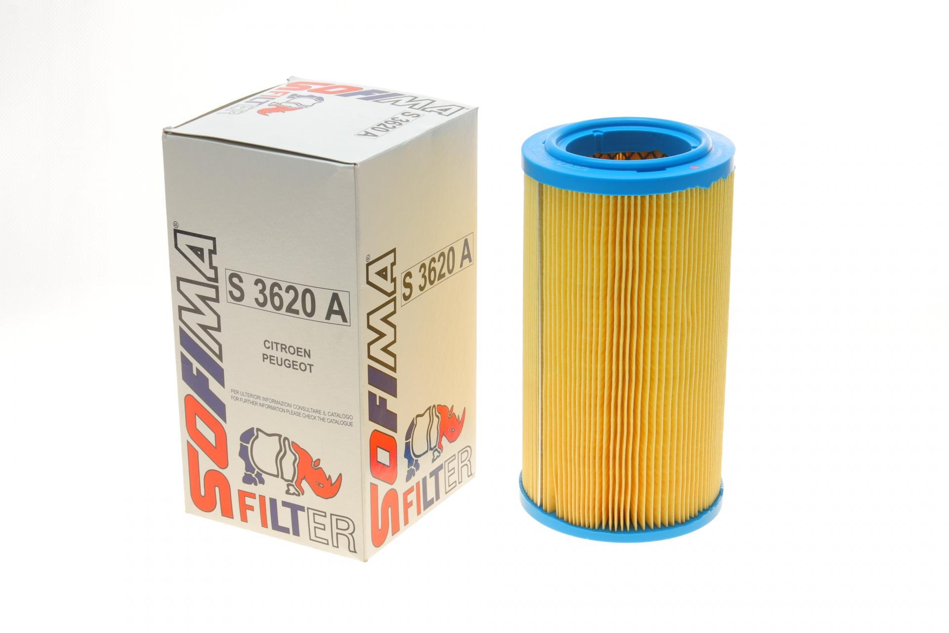 Фільтр повітряний SOFIMA для Citroen Berlingo/Peugeot Partner 1,8/1,9D 97-02- (S 3620 A)