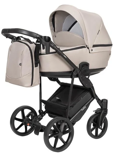 Коляска дитяча функціональна Angelina Twigo Ecco 2в1 Світло-бежевий Коляска дитяча функціональна Angelina Twigo Ecco 2в1 Світло-бежевий