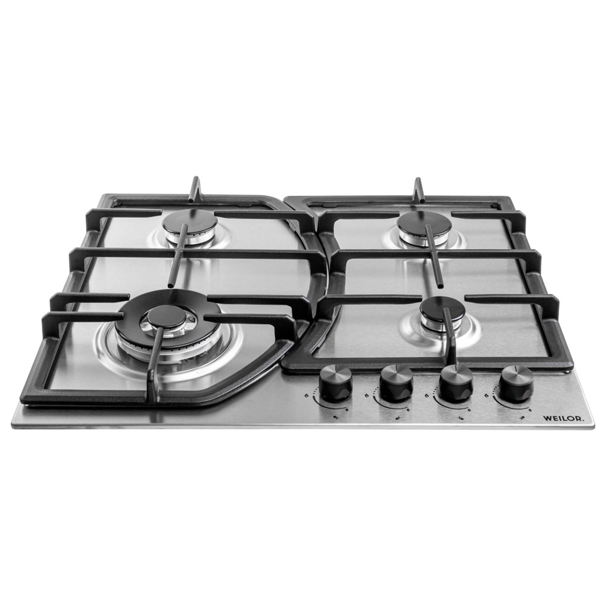 Варочная поверхность газовая WEILOR GM W 644 SS - фото 2