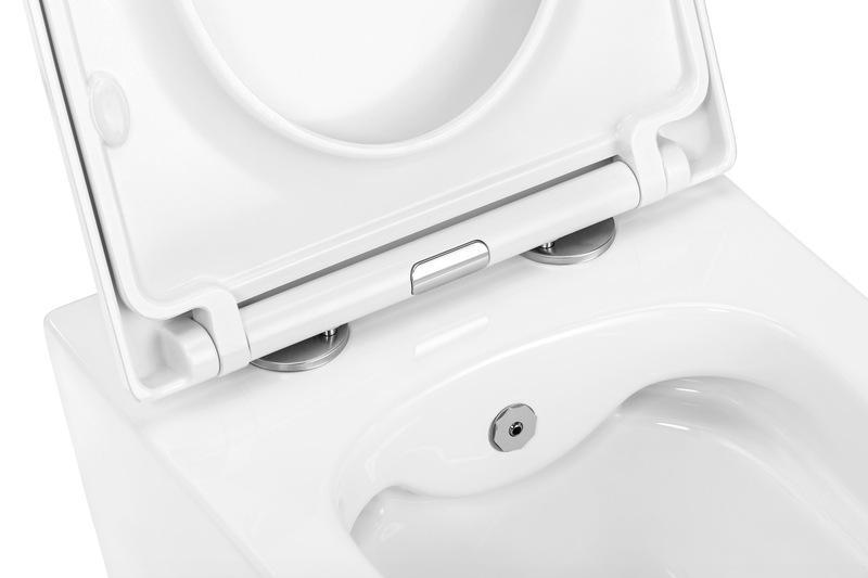 Унитаз-биде подвесной MIXXUS Premium QUADRO-1301-R система смыва Rimless 510x350x345 мм (OL-MP6658) - фото 4