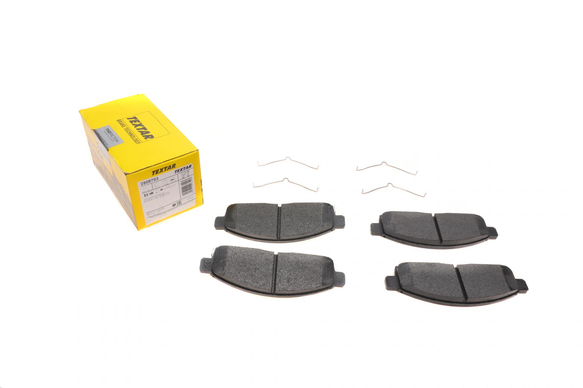 Колодки тормозные передние TEXTAR для Mitsubishi L200 07- / Fiat Fullback 16- Tokico (2508703) Колодки тормозные передние TEXTAR для Mitsubishi L200 07- / Fiat Fullback 16- Tokico (2508703)