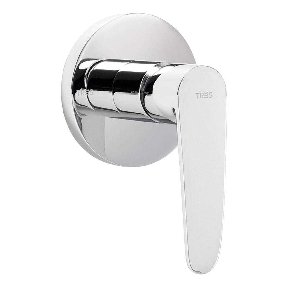 Змішувач для душу Tres Flat-Tres 1 споживач Хром (20417701)