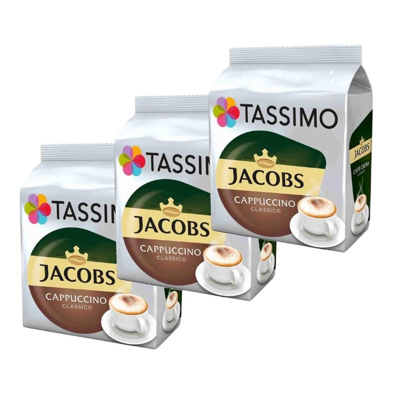 Набор кофе в капсулах Tassimo Jacobs Cappuccino Classico 48 капсул