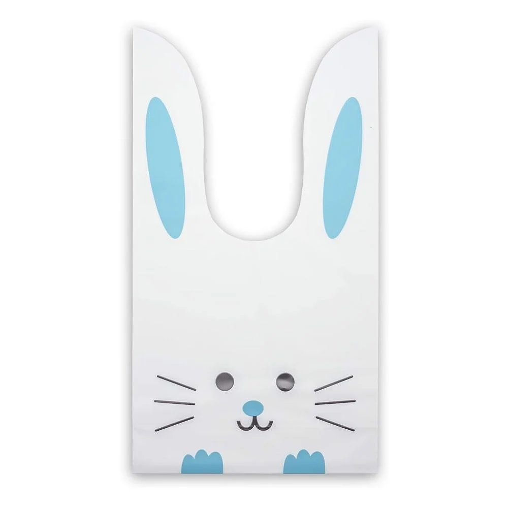 Набор пакетов с ушками зайчик голубой 13,5x22 см 25 шт. (OK0075_6) - фото 5 Набор пакетов с ушками зайчик голубой 13,5x22 см 25 шт. (OK0075_6) - фото 5