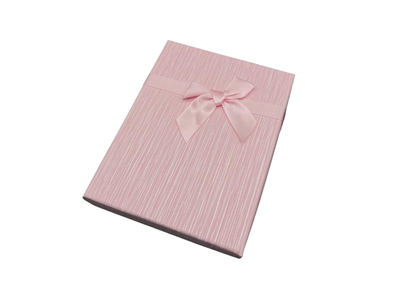 Коробка подарочная с бантом картонная прямоугольная с крышкой 12х16х3 см Розовый (KR-027-16) - фото 1 Коробка подарочная с бантом картонная прямоугольная с крышкой 12х16х3 см Розовый (KR-027-16) - фото 1