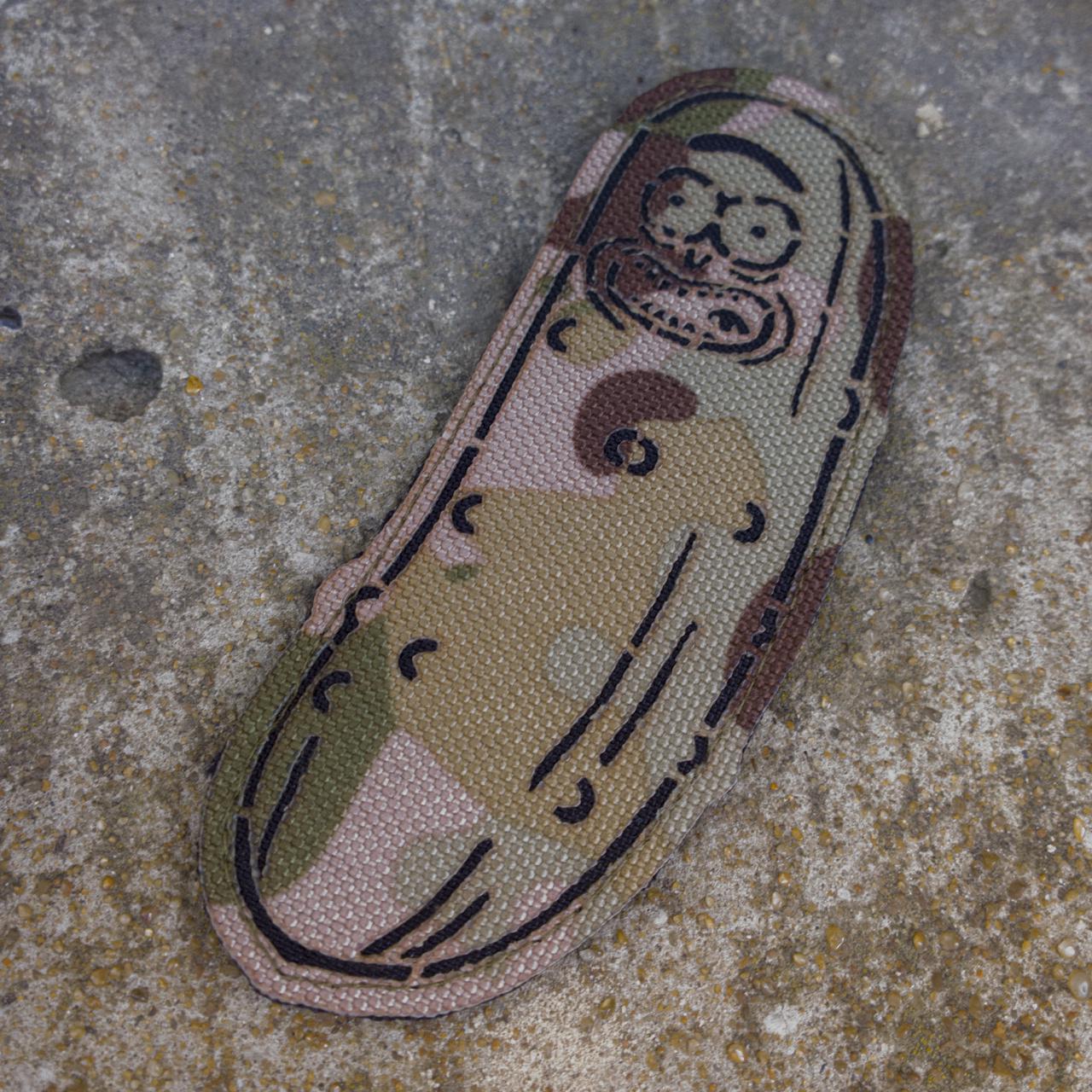 Шеврон Laser Cut ARMYTECH Rik and Morty/Огурец Год 100х40 мм Черный/Мультикам (1120) - фото 4 Шеврон Laser Cut ARMYTECH Rik and Morty/Огурец Год 100х40 мм Черный/Мультикам (1120) - фото 4