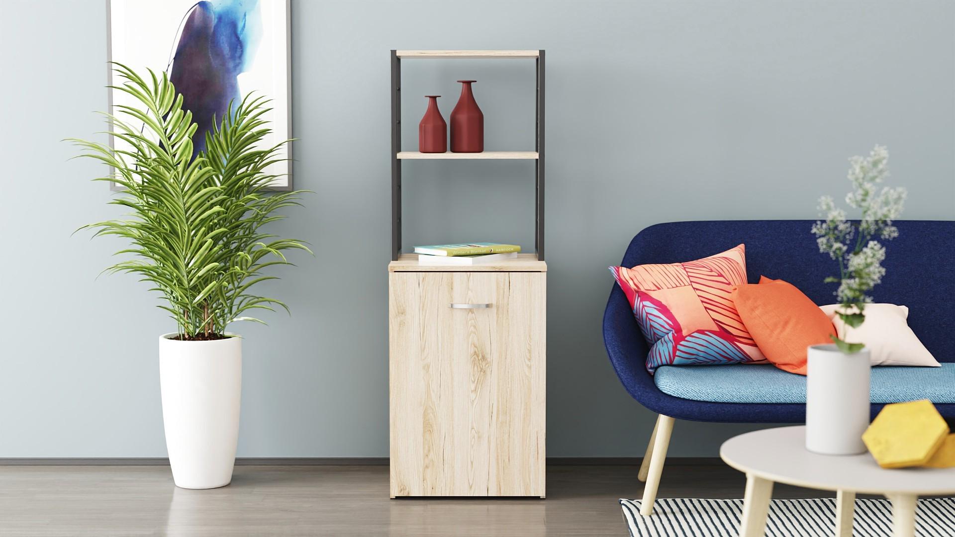 Стіл-тумба трансформер Ferrum-decor Смарт 4/1 з етажеркою метал/ДСП 16 мм 1430x1450x500 мм Чорний/Дуб Сан-Марино (FRD-105124) - фото 8 Стіл-тумба трансформер Ferrum-decor Смарт 4/1 з етажеркою метал/ДСП 16 мм 1430x1450x500 мм Чорний/Дуб Сан-Марино (FRD-105124) - фото 8