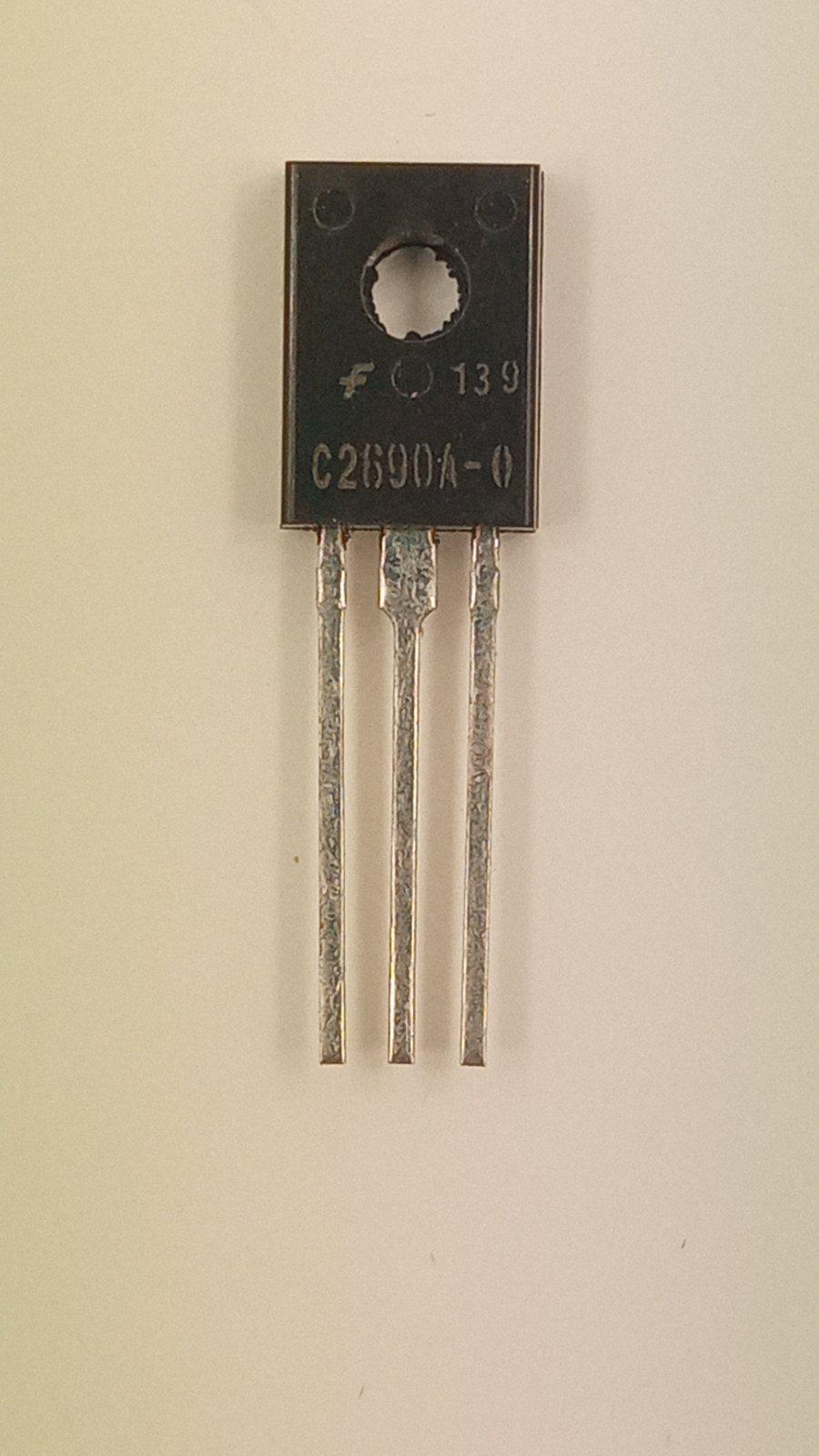 Транзистор 2SC2690A-Y npn 160V/1.2A/h>160 TO-126 (22464) Транзистор 2SC2690A-Y npn 160V/1.2A/h>160 TO-126 (22464)