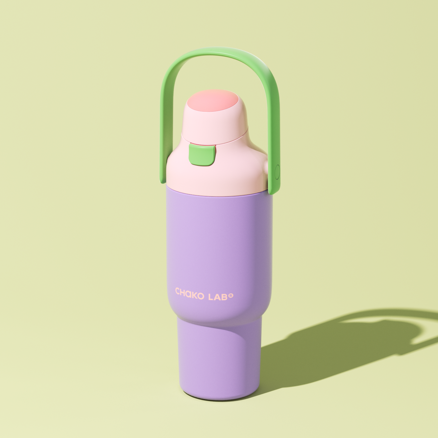 Термочашка Chako Lab CarryGo Tumbler Berry с керамическим покрытием 887 мл Фиолетовый (68033536032989)