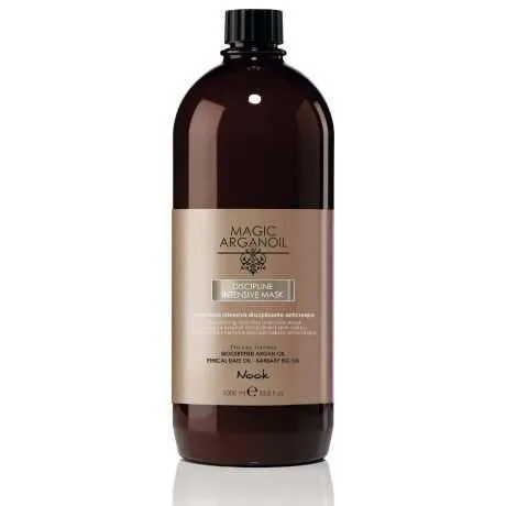 Маска інтенсивна Nook Magic Arganoil Disciplining Intensive Mask для гладкості жорсткого і щільного волосся 1000 мл