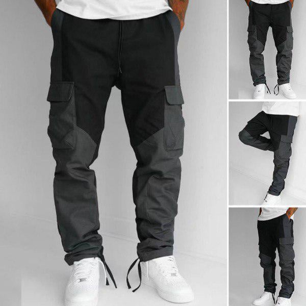 Брюки-карго мужские из рип-стопа XL Серо-Черный (N00092-2) - фото 3 Брюки-карго мужские из рип-стопа XL Серо-Черный (N00092-2) - фото 3