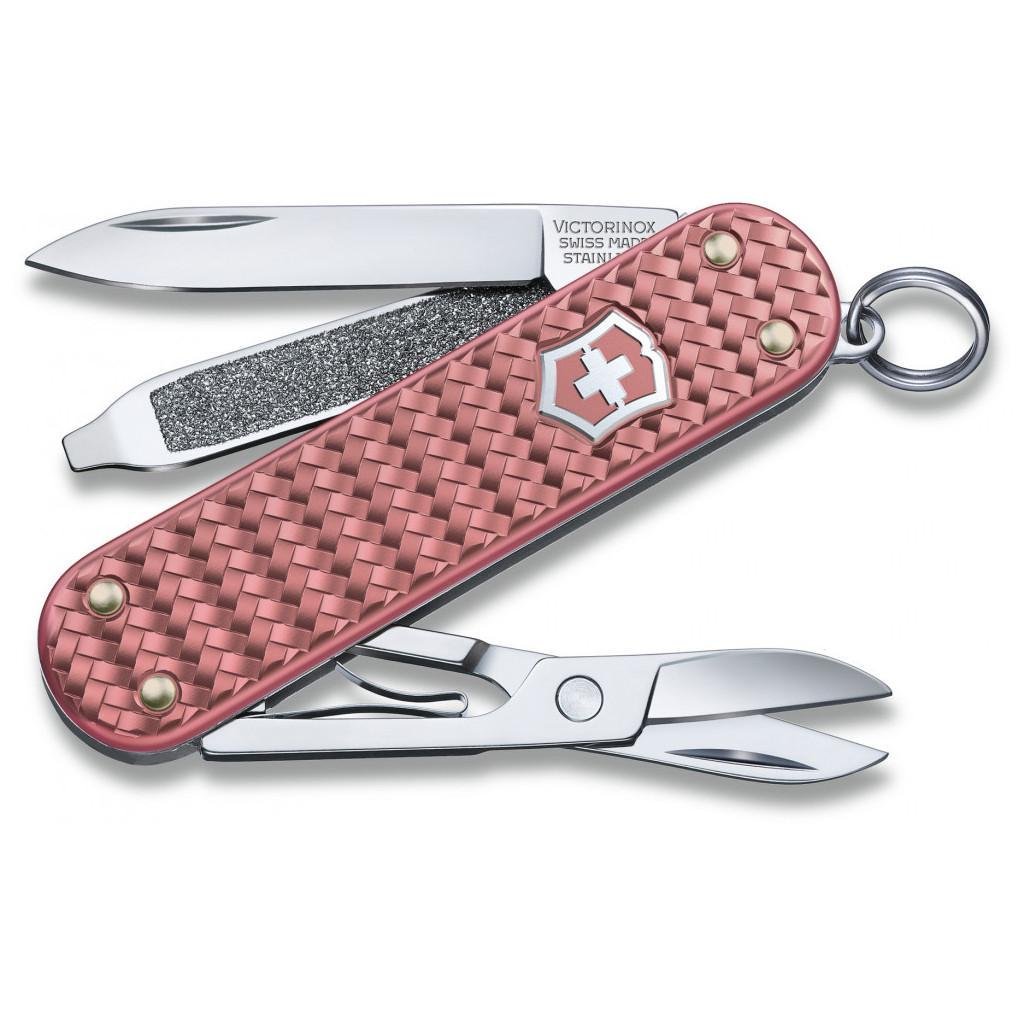 Нож складной Victorinox Classic SD Precious Alox Gentle Rose (m296250) - фото 1 Нож складной Victorinox Classic SD Precious Alox Gentle Rose (m296250) - фото 1