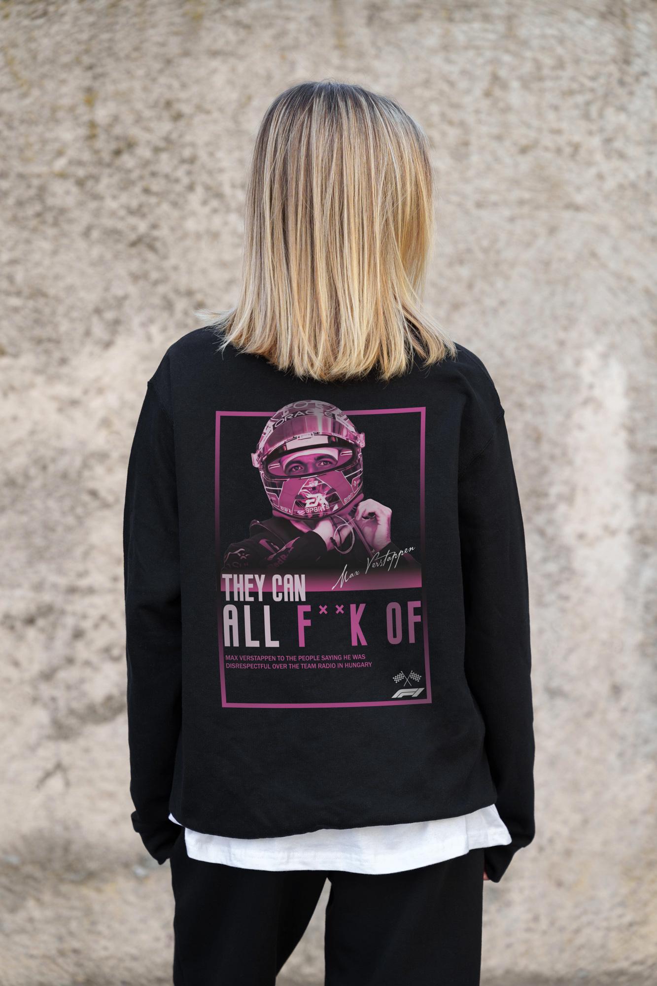 Світшот оверсайз з принтом Without Verstappen 2XL/3XL Black (2XL/3XL8055670) - фото 8 Світшот оверсайз з принтом Without Verstappen 2XL/3XL Black (2XL/3XL8055670) - фото 8