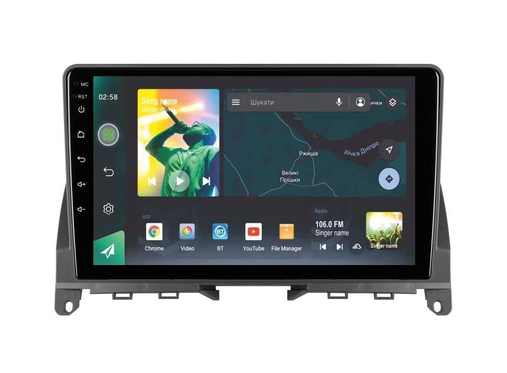 Штатная магнитола Sigma Pro 9464 4/64 GB для Mercedes Benz C Class 3 W204/S204 2006-2011 г. 9" (AR-78734)