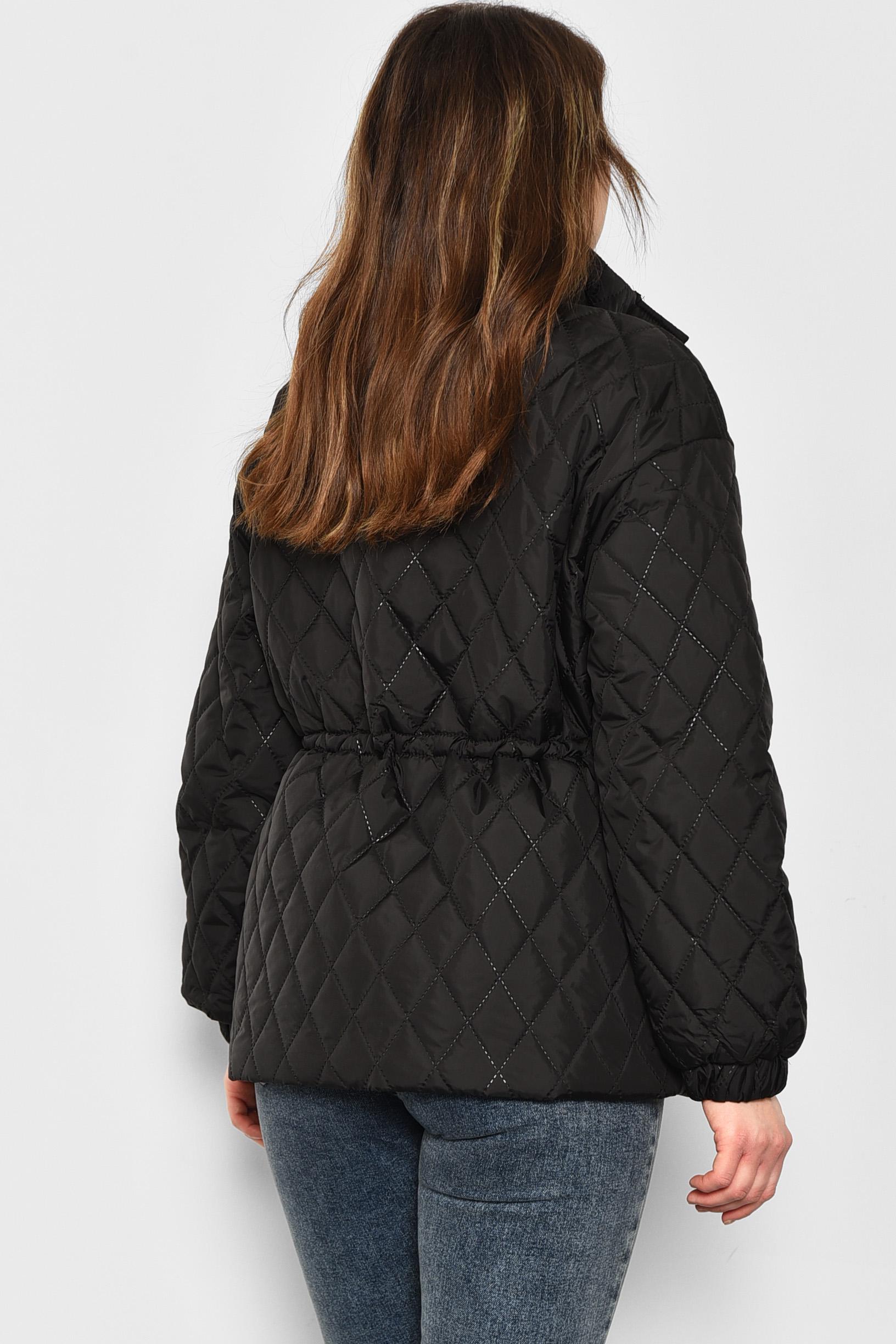 Куртка женская демисезонная L Черный (175904) - фото 3 Куртка женская демисезонная L Черный (175904) - фото 3