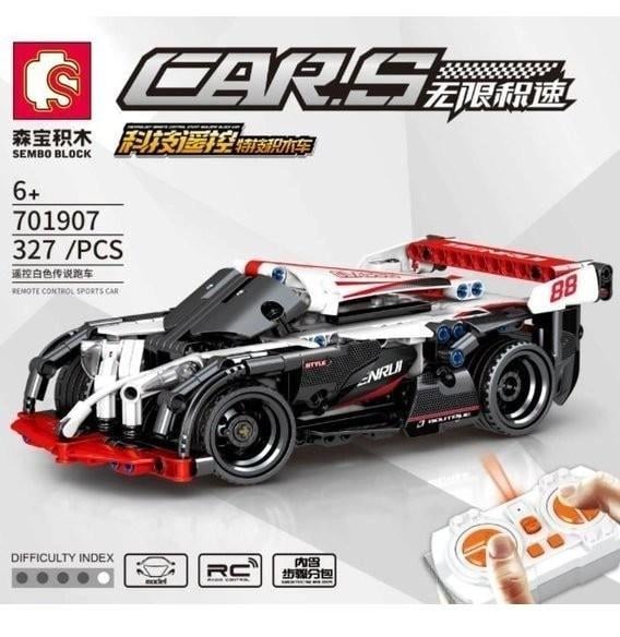 Конструктор на радіокеруванні Спорткар 327 деталей (701907) - фото 5 Конструктор на радіокеруванні Спорткар 327 деталей (701907) - фото 5