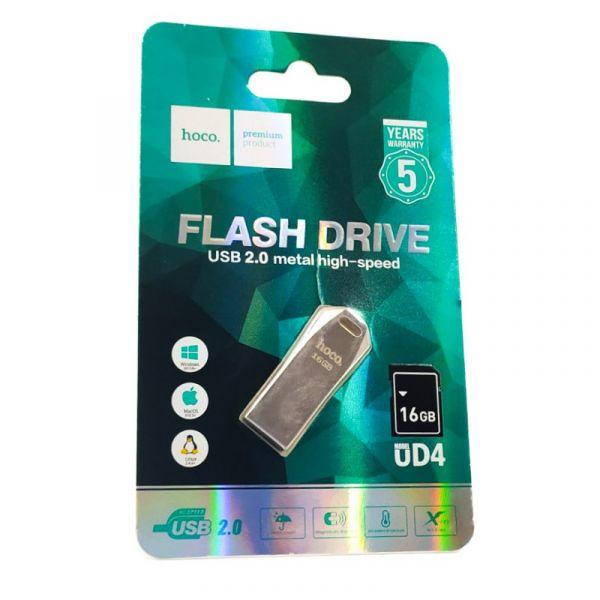 Флеш накопитель USB HOCO UD4 металлический 8 Gb (18306) - фото 5