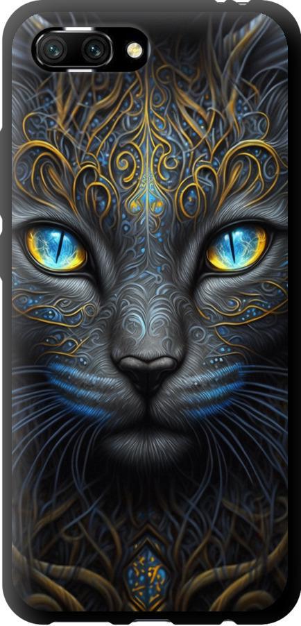 Чехол на Huawei Honor 10 Кошка (5548b-1496-42517)