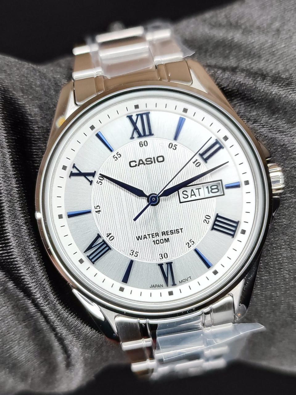 Наручные часы мужские Casio MTP-1384D-7A2 Timeless Collection со стальным корпусом/водозащитой 100 м Белый (2738133377) Наручные часы мужские Casio MTP-1384D-7A2 Timeless Collection со стальным корпусом/водозащитой 100 м Белый (2738133377)
