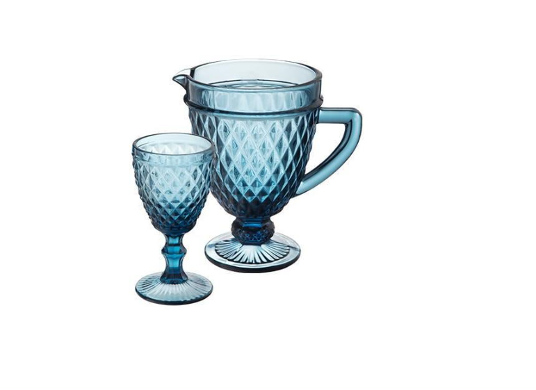 Набор для напитков Elodia Аргайл 6 шт. 340 мл/кувшин 1,15 л