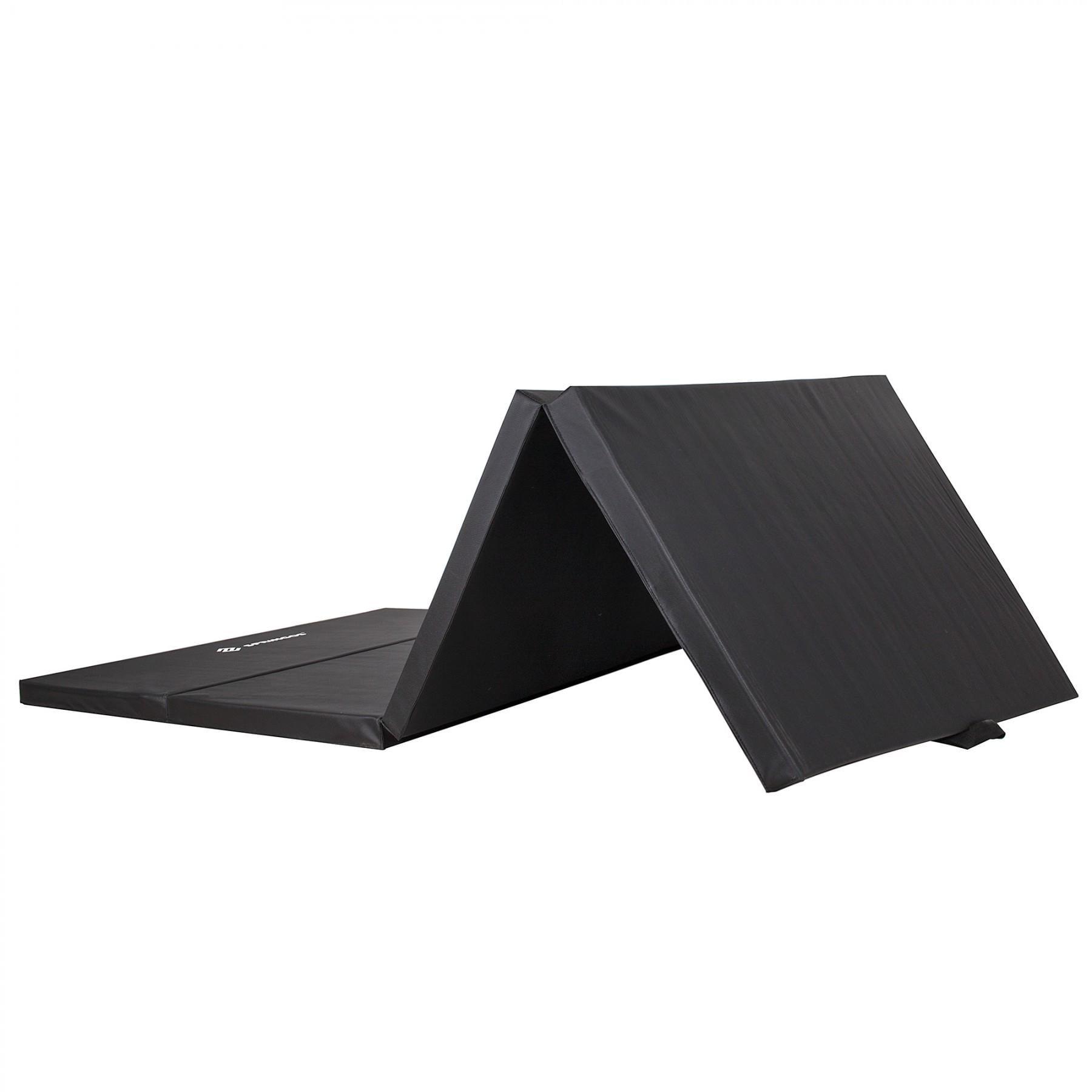 Гимнастический мат Springos складной 240x120x5 см Black (FA0065)