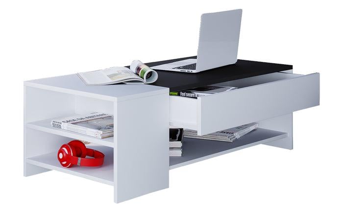 Журнальный стол Tindus 1000х500х350 мм Белый/Черный - фото 2 Журнальный стол Tindus 1000х500х350 мм Белый/Черный - фото 2