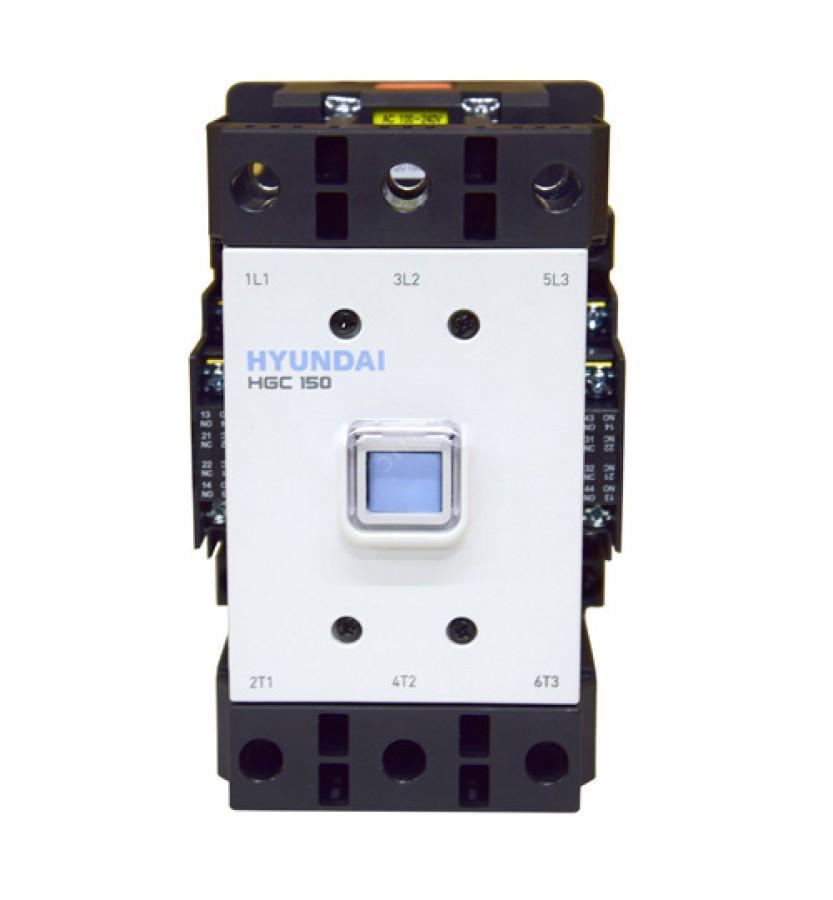 Контактор Hyundai Electric HGC 150A AC220V 2NO-2NC HD 75 кВт (HGC15022NSY220) - фото 1 Контактор Hyundai Electric HGC 150A AC220V 2NO-2NC HD 75 кВт (HGC15022NSY220) - фото 1
