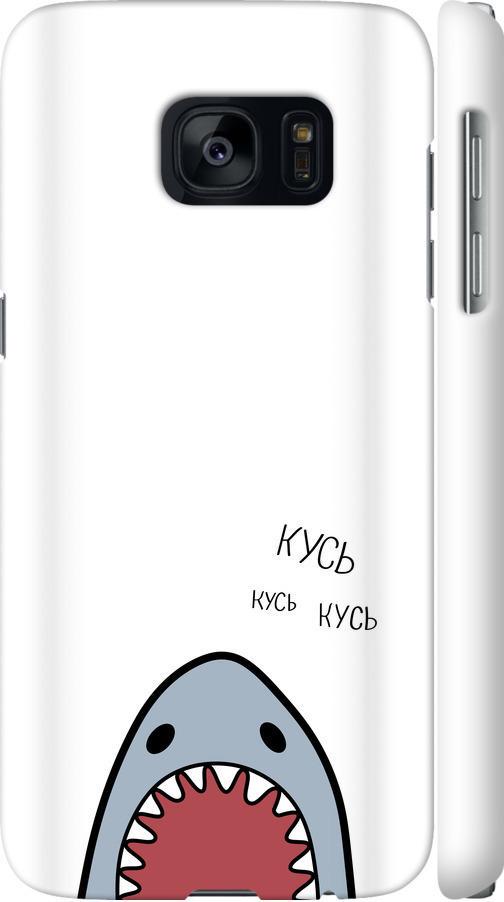 Чехол на Samsung Galaxy S7 G930F Акула (4870m-106-42517)