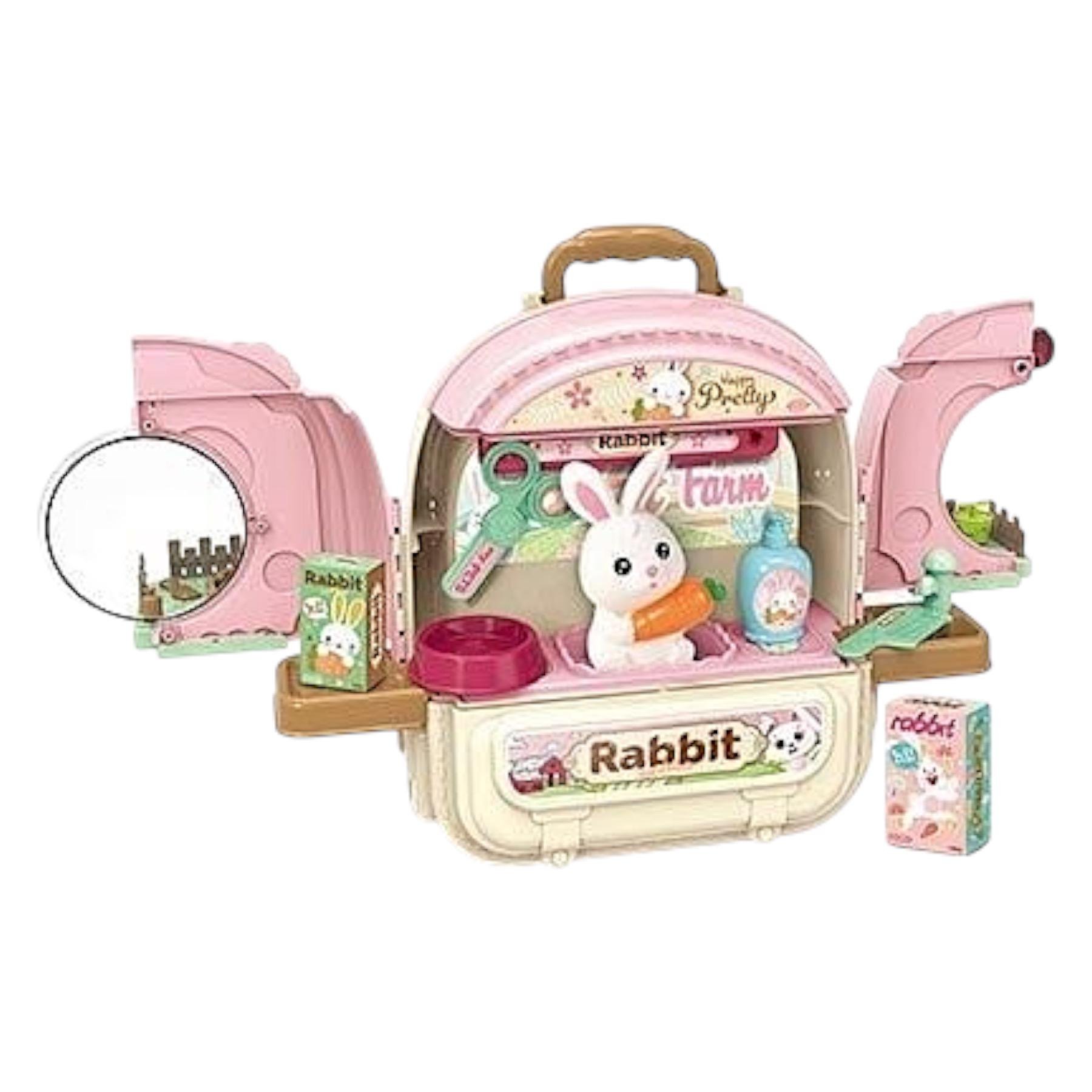 Рюкзак з улюбленцем К008-999-1 Кролик (113394)