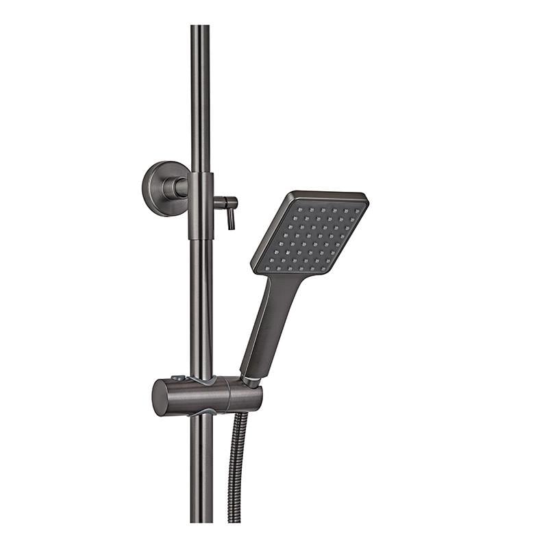 Душова колона зі змішувачем Haiba Milano 003-J Graphite (HB4009) - фото 3 Душова колона зі змішувачем Haiba Milano 003-J Graphite (HB4009) - фото 3