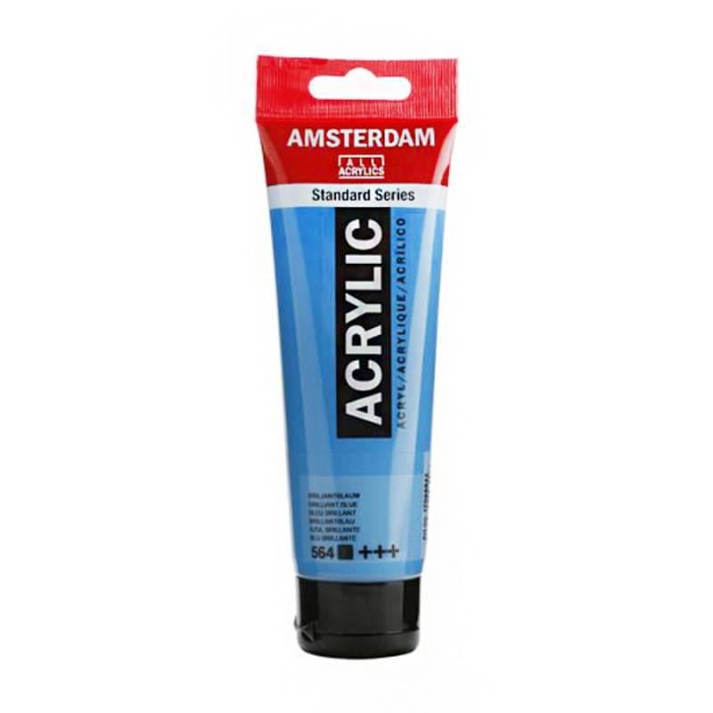 Акриловая краска Amsterdam Royal Talens 120 мл 564 Бриллиантовый синий (Az1-8712079158408)