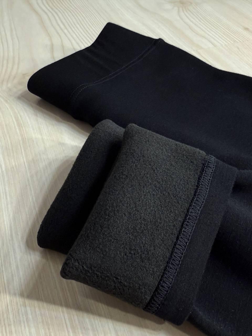 Лосины женские Kataya 6828 утепленные на флисе хлопковые р. 42-48 Черный (5872) - фото 4 Лосины женские Kataya 6828 утепленные на флисе хлопковые р. 42-48 Черный (5872) - фото 4