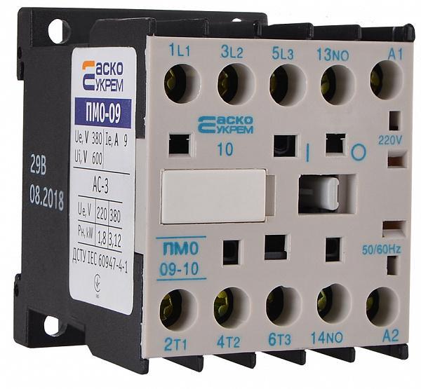 Пускатель магнитный АСКО ПМ 0-06-01 М7 220 В LC1-K0601 (A0040010036)