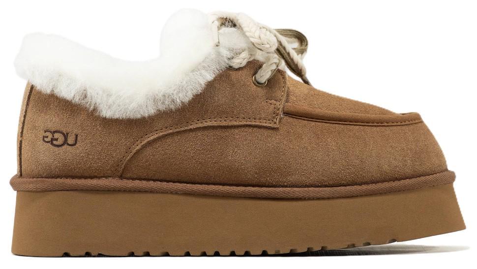 Уггі жіночі UGG Funkarra Cabin Cuff Light Brown р. 38 Коричневий (28190)