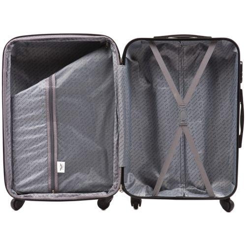 Валіза пластикова Wings 304 середня Рожеве золото - фото 4 Валіза пластикова Wings 304 середня Рожеве золото - фото 4