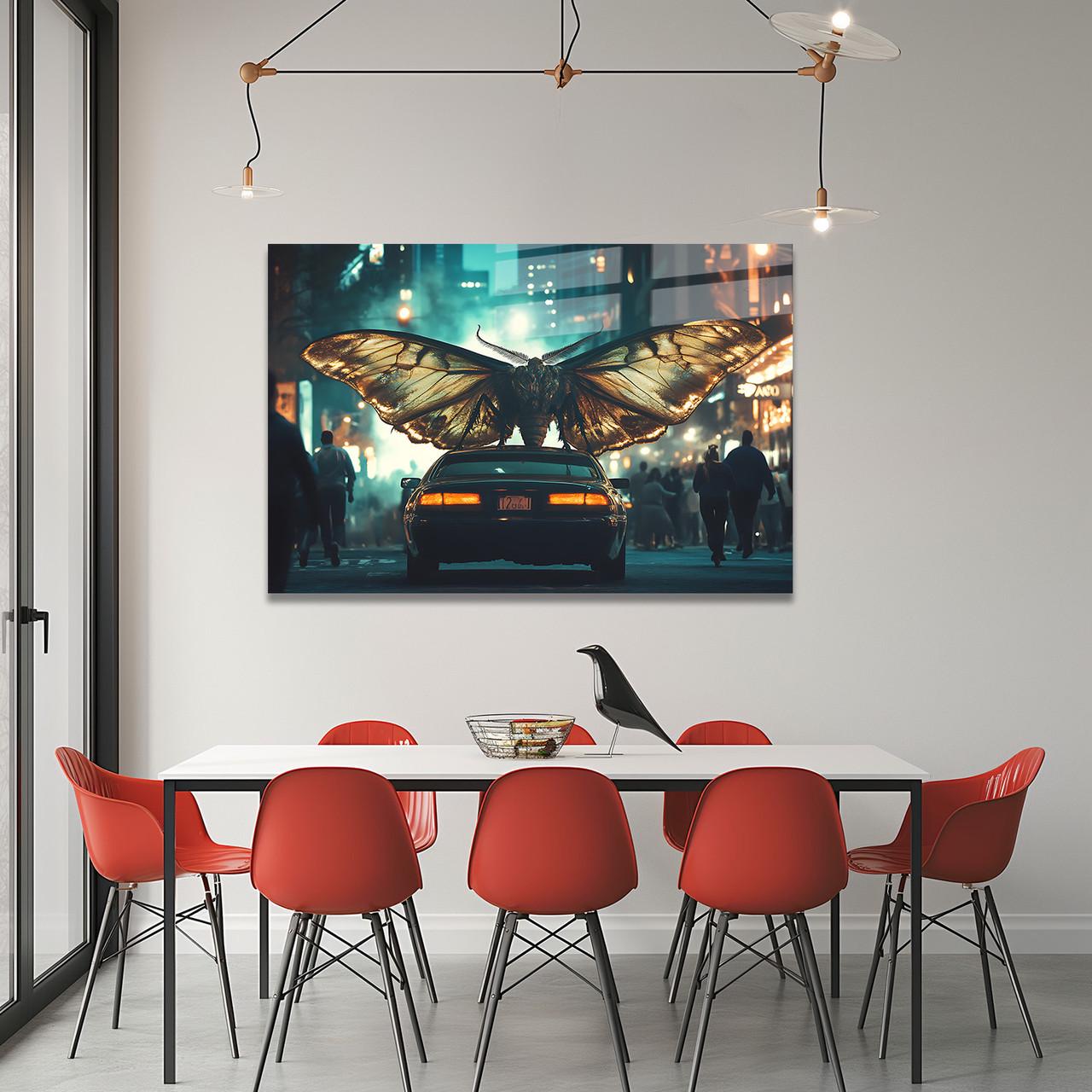 Картина на стекле NovellaPrint Живой узор 90х60 см (529.3)