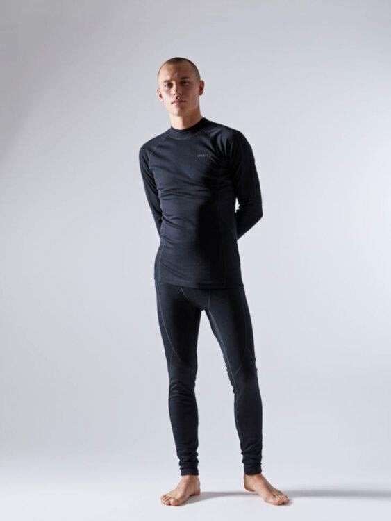 Чоловіча термокофта CRAFT Core Warm Baselayer 1912532-999000 XXL Black - фото 5