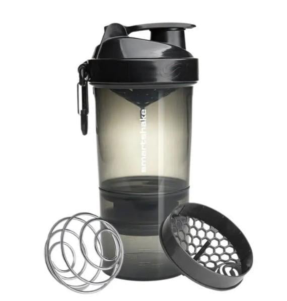 Шейкер спортивний SmartShake Original2GO 600 мл Dark Grey (10561401)