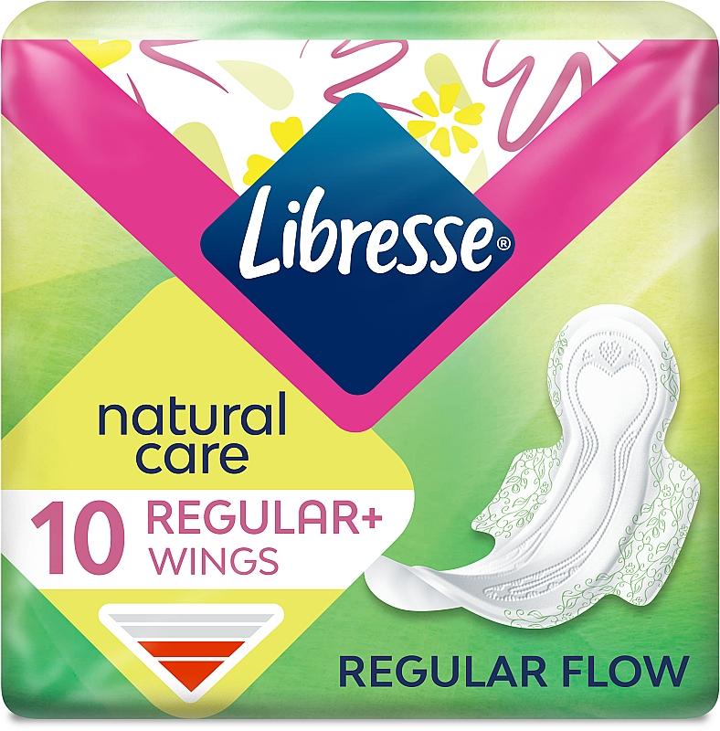 Прокладки гігієнічні Libresse Natural Care Ultra Clip Normal 3 мм 10 шт. (523300) - фото 1