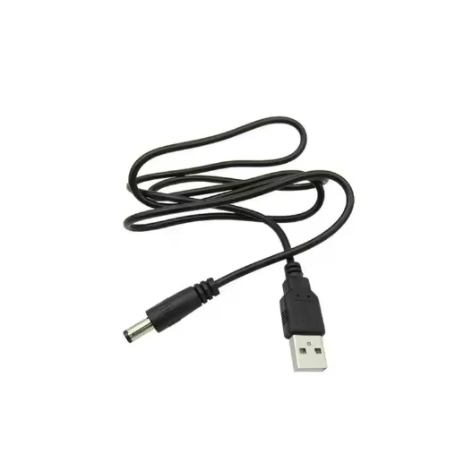 Зарядный кабель для раций UV-5R/UV-82 от USB 5,5x2,1 мм 9 В (1660373405)