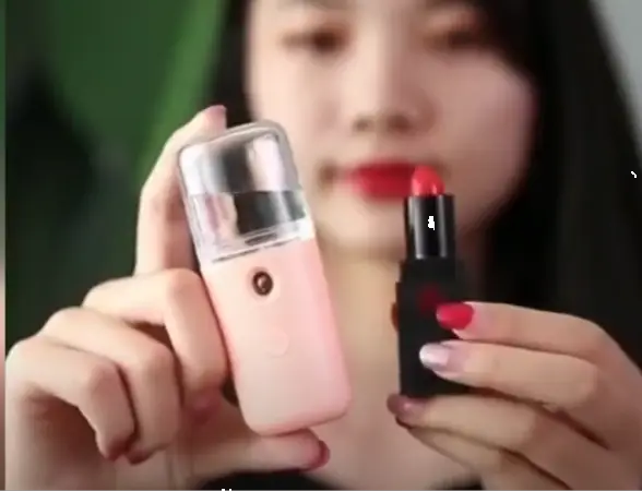 Спрей-зволожувач для обличчя Mist Sprayer L8 кишеньковий ультразвуковий 30 мл Білий (1463) - фото 3 Спрей-зволожувач для обличчя Mist Sprayer L8 кишеньковий ультразвуковий 30 мл Білий (1463) - фото 3