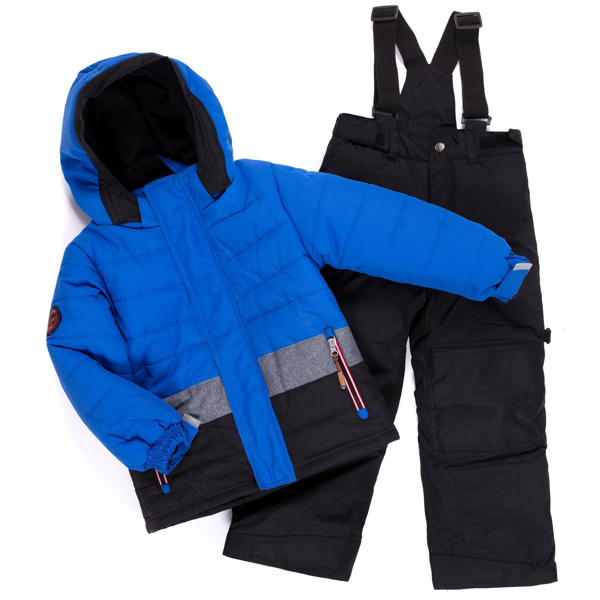 Детский зимний комплект для мальчика Peluche&Tartine F20M69EG 108-116 см Ярко-синий (F20M69EG-Saphir-5)