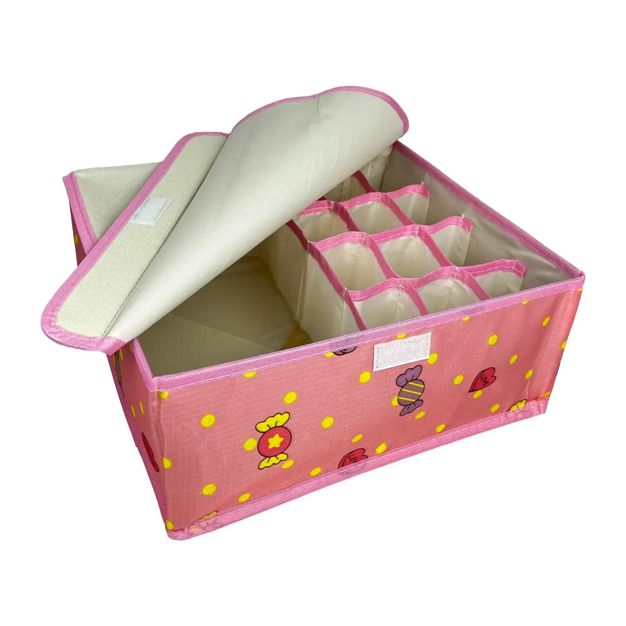 Органайзер для нижнего белья и носков 12 ячеек/1 большое отделение (ОДШ-124-12) - фото 1