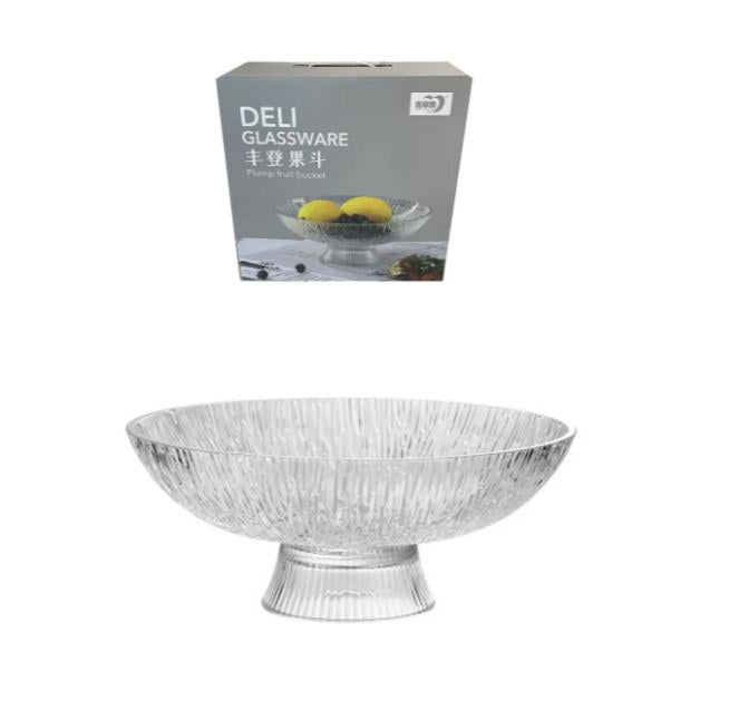 Салатник-фруктовница на ножках Helios EX6001-10B/L1 Брикс Топ 256 мм