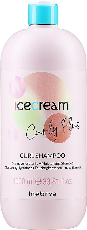 Шампунь для вьющихся волос Inebrya Ice Cream Curly Plus Curl Shampoo 1000 мл (1250073223)