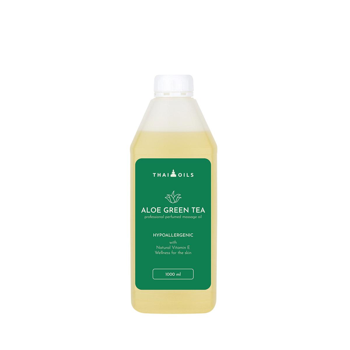 Массажное масло Thai Oils Aloe Green Tea 1000 мл