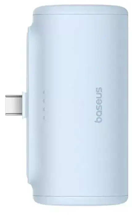 Батарея портативна BASEUS Compact Fast Charging Power Bank Type-C Edition P10068306313-00 5000 mAh 20 W Blue - фото 2