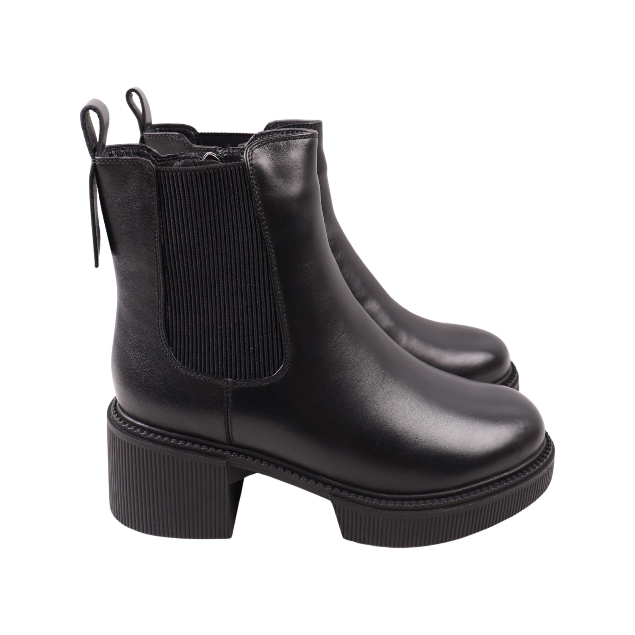 Ботинки женские FARINNI 518-24ZHC натуральная кожа р. 38 Черный (29183734)